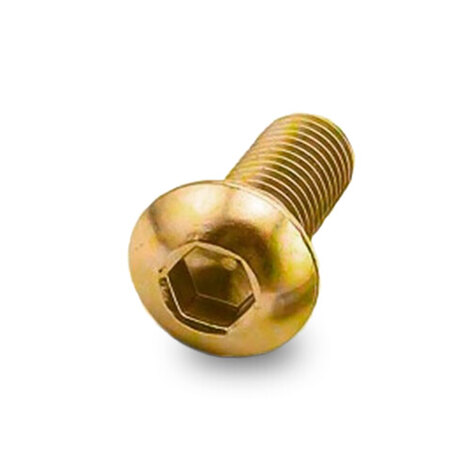 Button Head Brass - винт 6мм