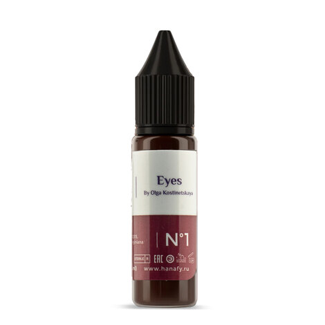 Пигмент HANAFY Colours Pigments № 1 Eyes by Olga Kostinetskaya