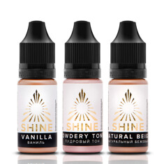 Пигмент для татуажа SHINE Powdery Tone / Пудровый тон
