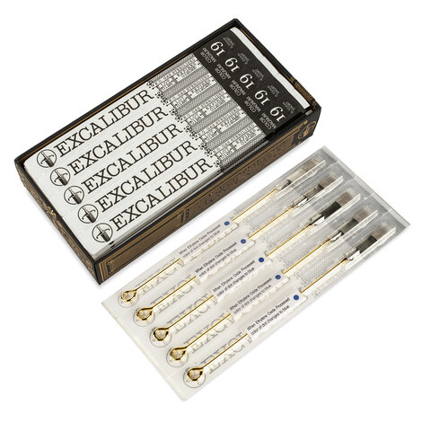 Иглы EXCALIBUR Professional 19 Color Magnum - 0,35 mm - Short