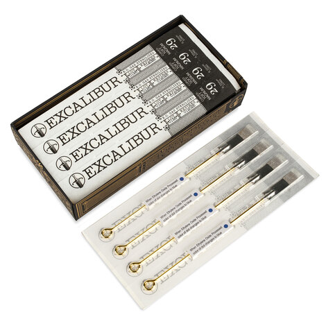 Иглы EXCALIBUR Professional 29 Curved Soft Magnum - 0,30 mm - Long