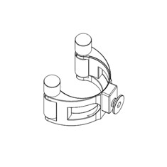 Запчасть к машинке Scorpion - Scorpion X2 No. 217 - X2 Counter Weight Assy
