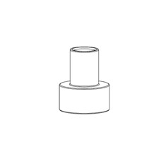 Запчасть к машинке Scorpion - Scorpion X2 No. 245 - Shaft Isolator