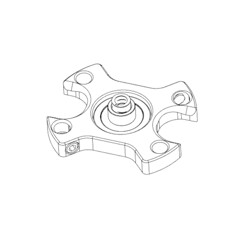 Запчасть к машинке Scorpion - Scorpion X2 No. 260 - X2 X-Ring Assy