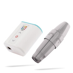 Машинка для татуажа Xion Mini Gunmetal + Airbolt Mini White (комплект)