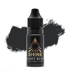 Пигмент для татуажа SHINE Velvet Black / Бархатный черный