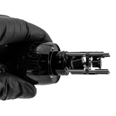 Тату машинка COBRA Rotary Evil Black (37мм) - 1 Powerpack