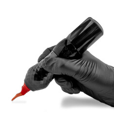 Тату машинка COBRA Rotary Evil Black (37мм) - 1 Powerpack