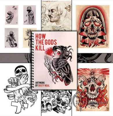 Книги, скетч-буки How the Gods Kill - Sketchbook by Dusty Neal