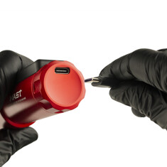 Тату-машинка Mast Rotary Machines Saber Wireless Tattoo Machine Red (box)