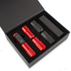 Тату-машинка Mast Rotary Machines Saber Wireless Tattoo Machine Red (box)