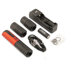 Тату-машинка Mast Rotary Machines Armor Wireless Rotary Tattoo Pen Machine Replaceable Batteries - Red