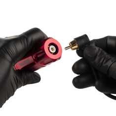 Тату-машинка Mast Rotary Machines Atom M6 Super Rotary Tattoo Pen - Red, 4.0 mm