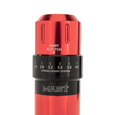 Тату-машинка Mast Rotary Machines Flip Rotary Tattoo Pen Machine - Red