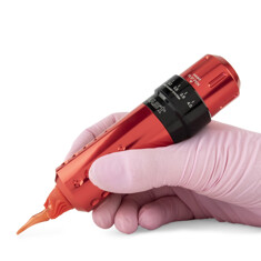 Тату-машинка Mast Rotary Machines Flip Rotary Tattoo Pen Machine - Red