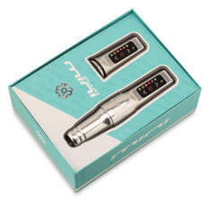 Машинка для татуажа Microbeau Flux Mini PMU Machine 3.0мм 2 Batteries - Silver