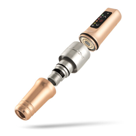 Машинка для дермопигментации Microbeau Flux Mini PMU Machine 3.0мм - Champagne Gold
