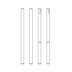 Деталь к машинке Cobra No. 238 - X2 Guide pins