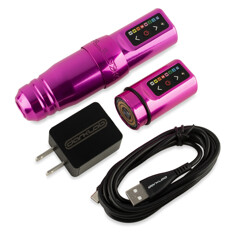Тату-машинка Spektra Flux S Bubblegum 3.0мм + PowerBolt - для перманентного макияжа