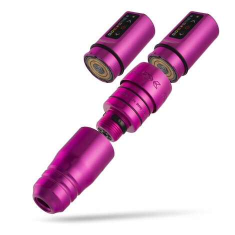 Тату машинка Spektra Flux S Bubblegum 3.0мм + PowerBolt - для перманентного макияжа