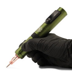 Тату-машинка Mast Rotary Machines Dragonhawk Wireless Tattoo Machine Pen / X4 (Green)