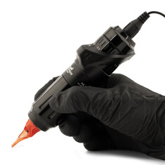 Тату-машинка Mast Rotary Machines Dragonhawk Tattoo Machine Pen - Fold (Black)