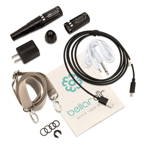 Машинка для татуажа Bellar Air Microbeau Stealth 2.1мм + 1 аккумулятор