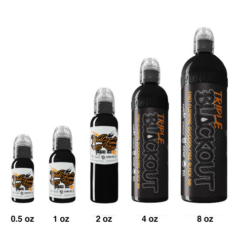 Краска World Famous Tattoo Ink Triple Blackout