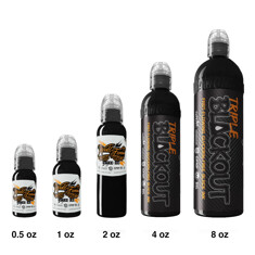 Краска World Famous Tattoo Ink Triple Blackout