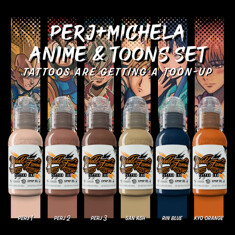 Perj-Michela Anime & Toons Set (6 пигментов)