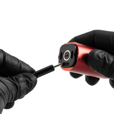 Тату машинка CNC Tattoo Machines Rhein Wireless Tattoo Machine Red