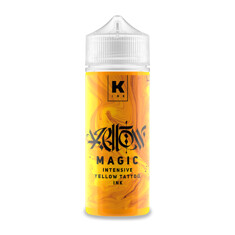 Пигмент КРАСКА Tattoo Ink Yellow Magic intensive yellow 120 мл