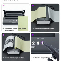 Средство для трансфера Mini Tattoo Thermal Stencil Printer