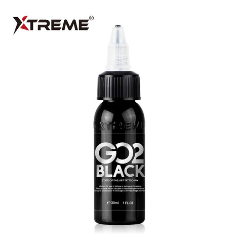 Краска Xtreme Ink GO2 BLACK - Super Black