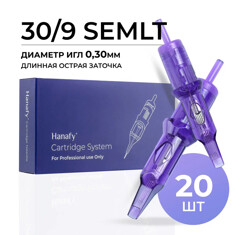 Картридж для татуажа HANAFY 30/09SEMLT (1009SEMLT)