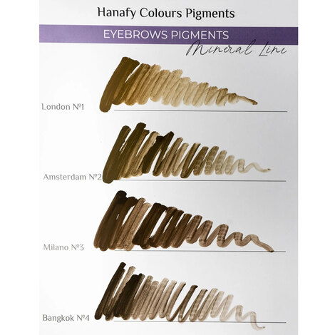 Пигмент HANAFY Hanafy Colours Pigments Mineral Line №2 - Amsterdam