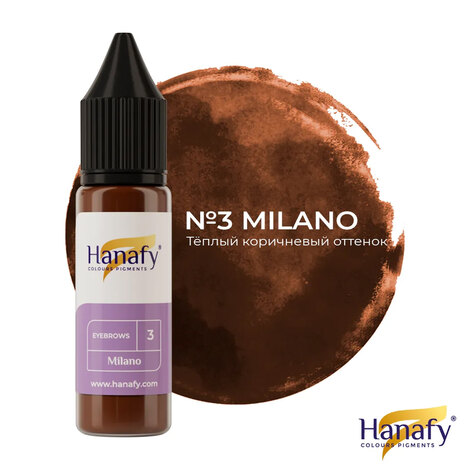 Пигмент HANAFY Hanafy Colours Pigments Mineral Line №3 - Milano