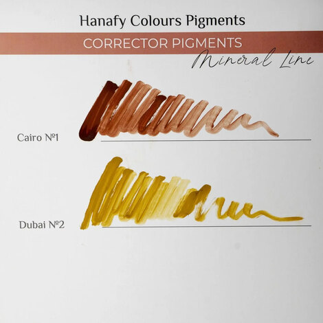 Пигмент HANAFY Hanafy Colours Pigments Mineral Line №1 - Cairo (Corrector)