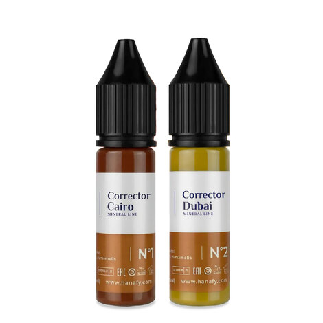 Пигмент HANAFY Hanafy Colours Pigments Mineral Line №1 - Cairo (Corrector)