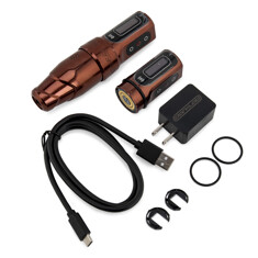 Тату-машинка Spektra Flux S MAX 2 PowerBolts - Oudwood (4.5мм)
