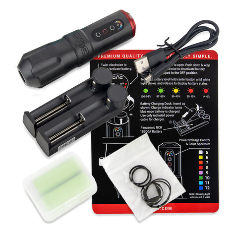 Тату машинка FK Irons The ONE - Charcoal (4.0мм)
