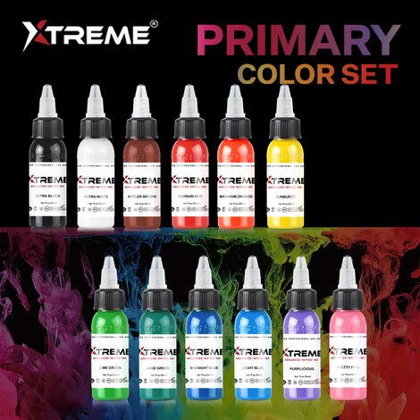 Краска Xtreme Ink 12 Primary Color Set
