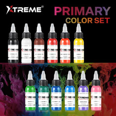 Тату-краска Xtreme Ink 12 Primary Color Set
