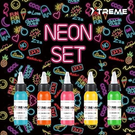 Краска Xtreme Ink Neon Set