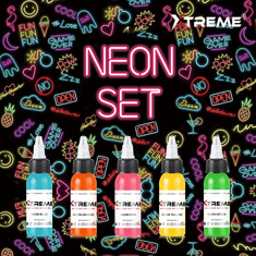 Тату-краска Xtreme Ink Neon Set