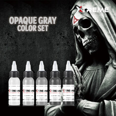Тату-краска Xtreme Ink Opaque Gray Set
