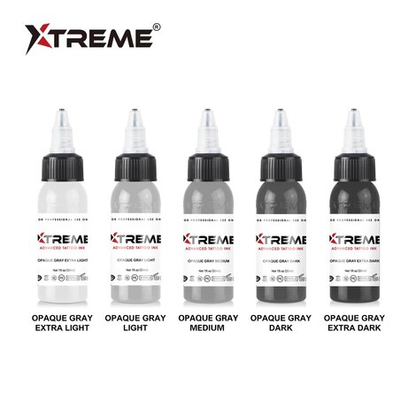 Краска Xtreme Ink Opaque Gray Set