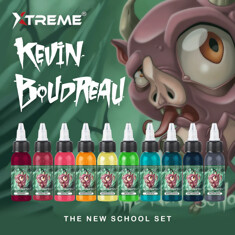 Тату-краска Xtreme Ink Kevin Boudreau Color Set (10 пигментов)