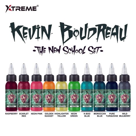Краска Xtreme Ink Kevin Boudreau Color Set