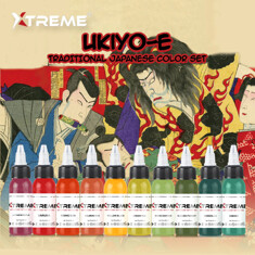 Тату-краска Xtreme Ink Ukiyo-E Traditional Japanese Color Set